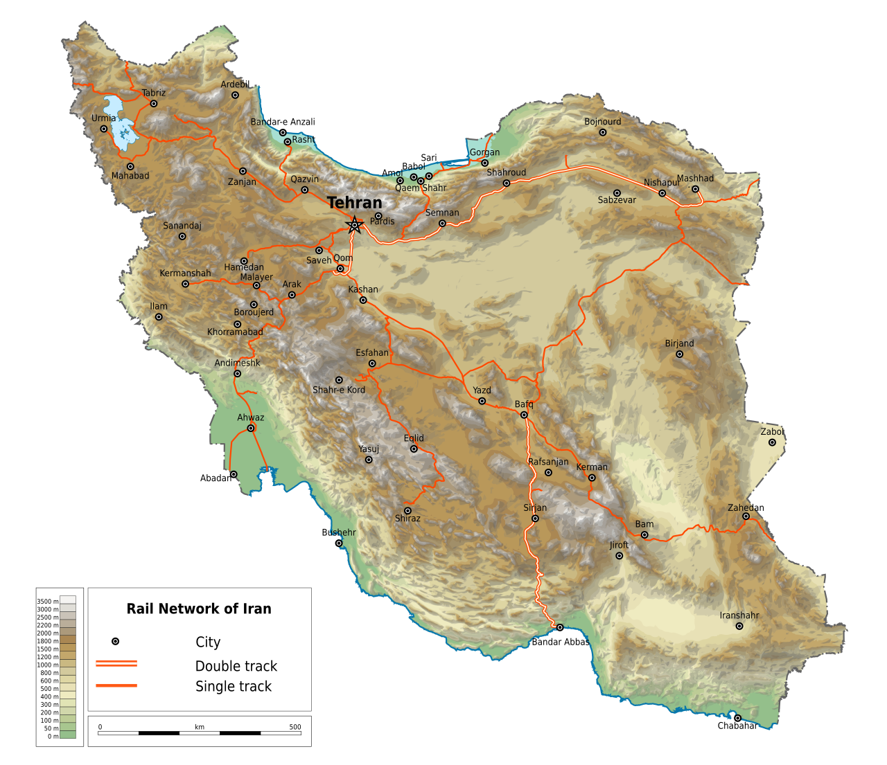 Transport in Iran