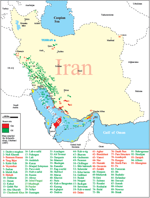 Natural gas in Iran