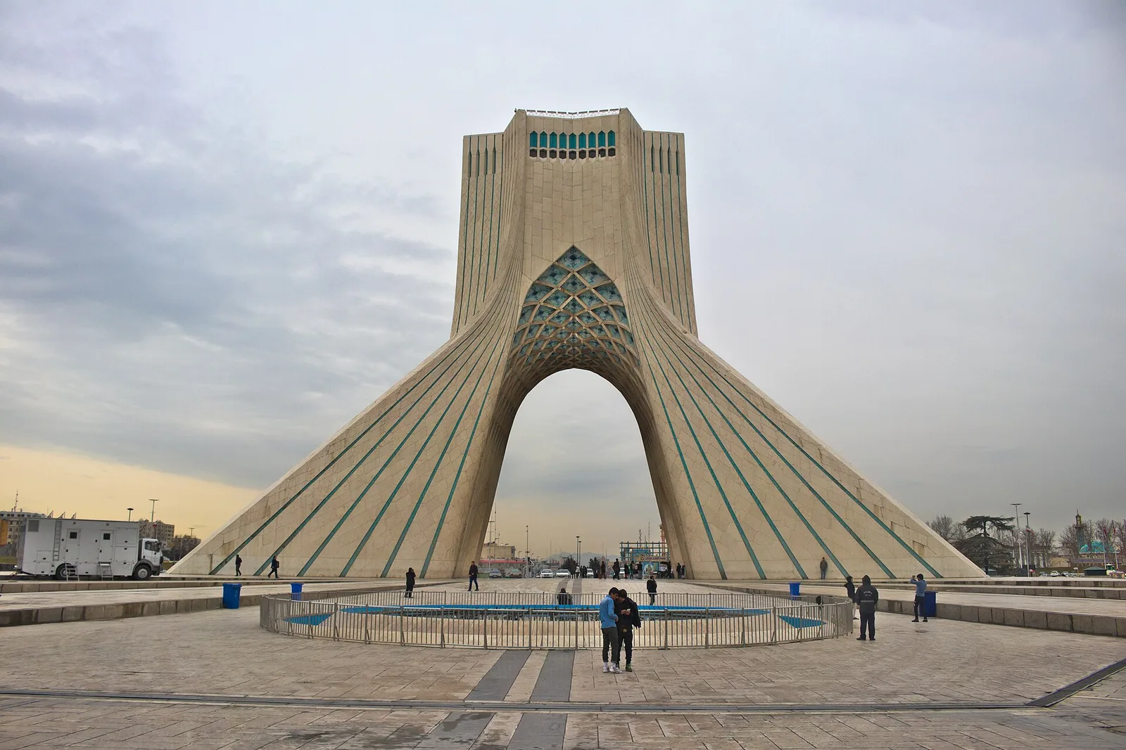 Azadi Tower in Tehran